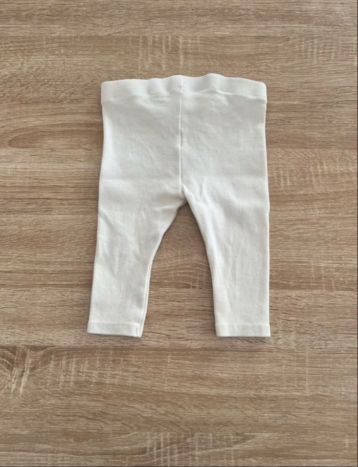 Legging côtelé bébé Kiabi - Taille 74 cm - photo numéro 2
