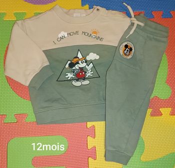 Ensemble Mickey 12mois