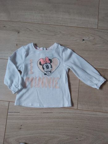 Tee-shirt manches longues fille Disney 18 mois (78)