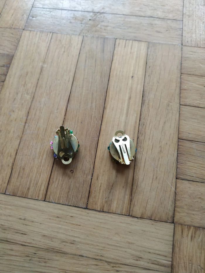 Collier de perles+ boucles d'oreilles - photo numéro 2