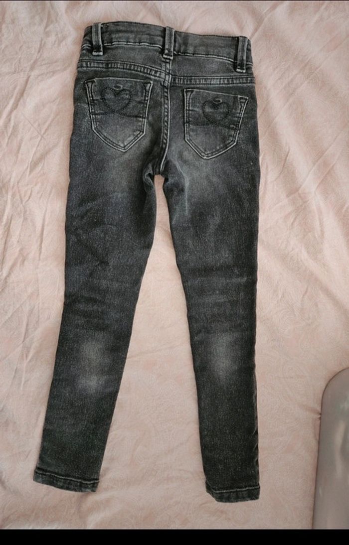 Jeans slim fille 6 ans - photo numéro 2