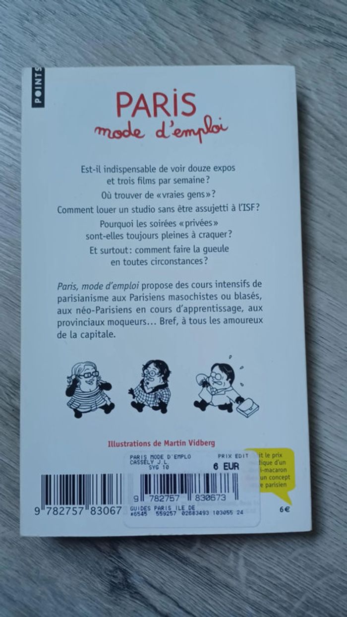 Livre Paris Mode d’emploi - photo numéro 3