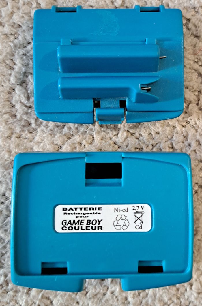 🎮 Batterie turquoise pour Nintendo Gameboy Color GBC