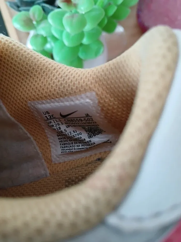 Jolie Basket Nike pour enfant fille Taille 29,5🌿💝 - photo numéro 12