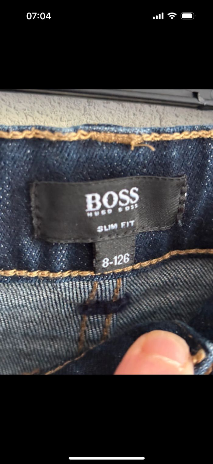 Jeans Hugo boss taille 8 ans - photo numéro 5