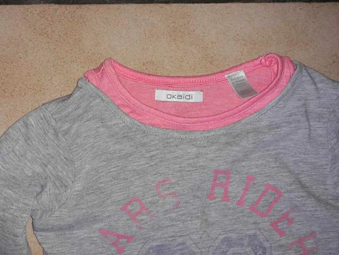 Haut manches longues 3 ans fille - photo numéro 2