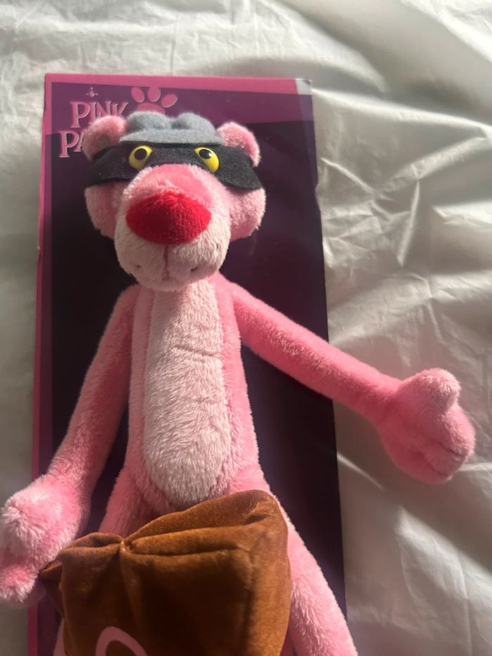 Doudou la panthère rose produit neuf - photo numéro 2