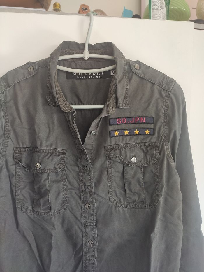 Superdry chemise army M - photo numéro 2