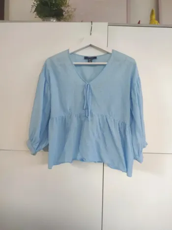 Blouse chemisier bleu Primark  XS