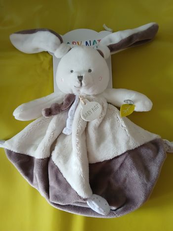 doudou lapin baby nat