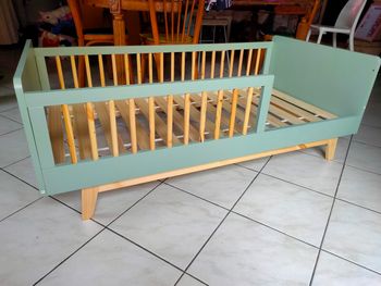 Lit Alba Homifab vert de gris