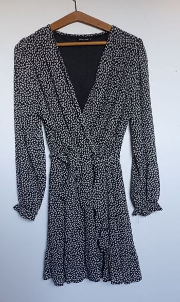 Robe effet portefeuille volantée