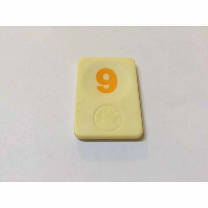 Pièce détachée tuile pion Rummikub le rami des chiffres 1986 MB - photo numéro 9