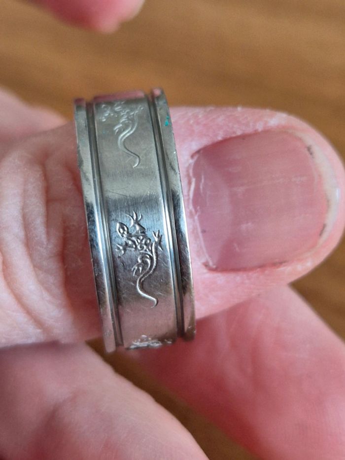 Bague homme taille 60