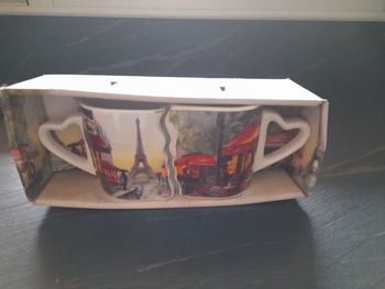 Duo tasses "Paris"