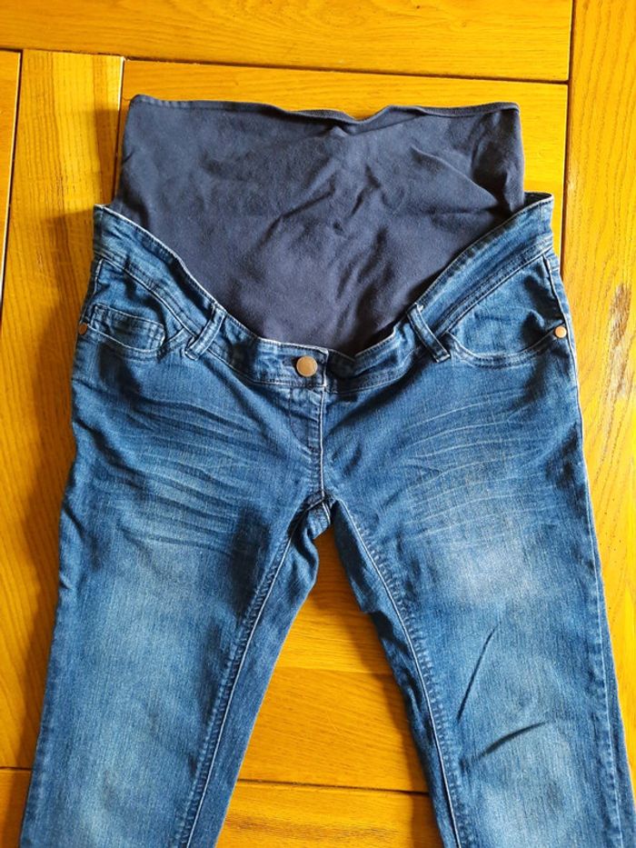 Jean femme slim fit maternité 38