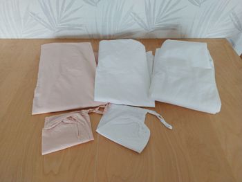 Lot literie 90 x 170 cm