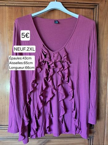 Blouse NEUVE pour femme taille 2XL
