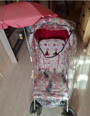 Poussette canne vertbaudet complète 