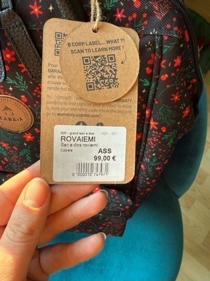 Sac à dos rovaniemi M Noël Cabaia - photo numéro 3