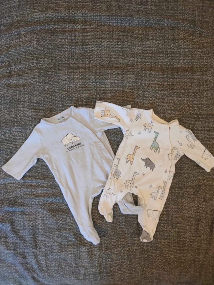 Lot de 2 pyjamas Kiabi