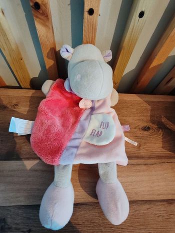 hippopotame marionnette doudou et compagnie