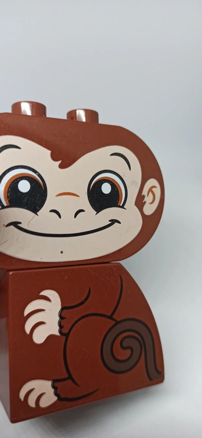 Briques en forme de singe lego duplo - photo numéro 2