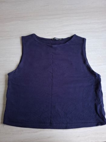 Débardeur bleu marine stradivarius 