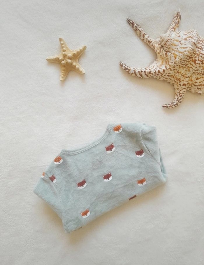 Haut de pyjama velours  garçon 0 mois Kiabi - photo numéro 2