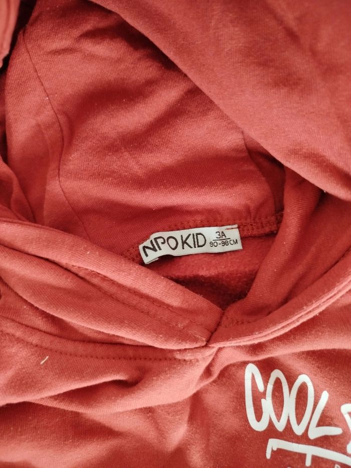 Sweat capuche npo 3ans - photo numéro 3