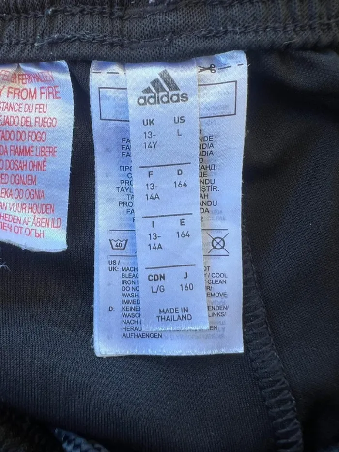 Short de foot Adidas noir - photo numéro 3