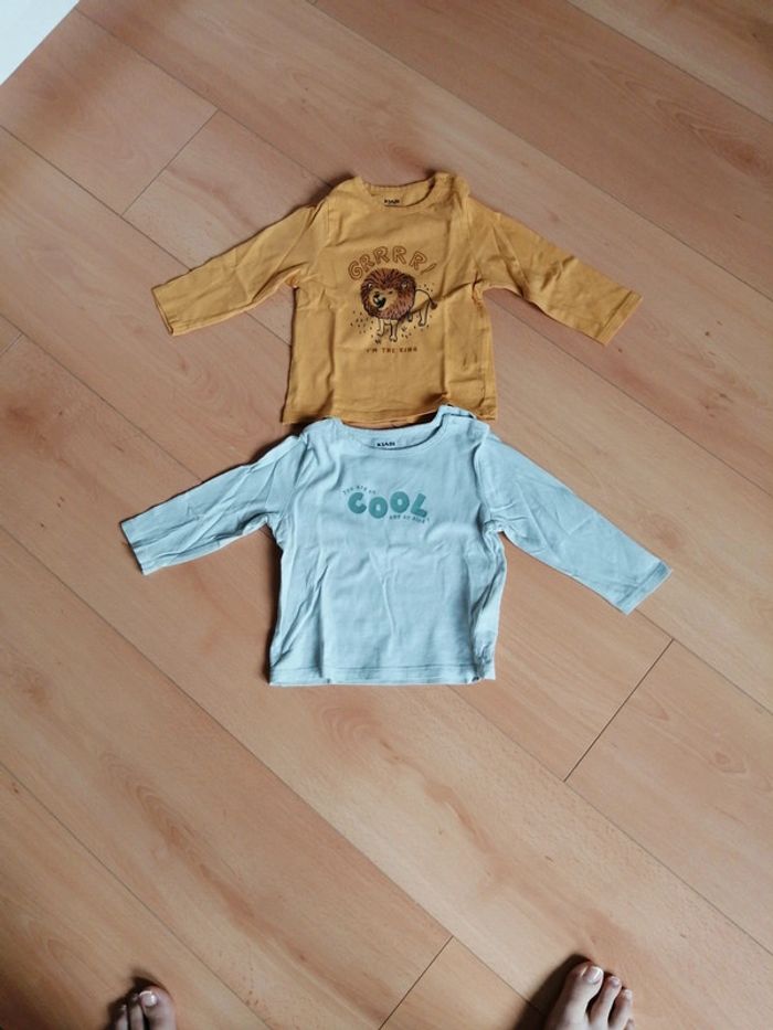Lot tee shirt manche longue