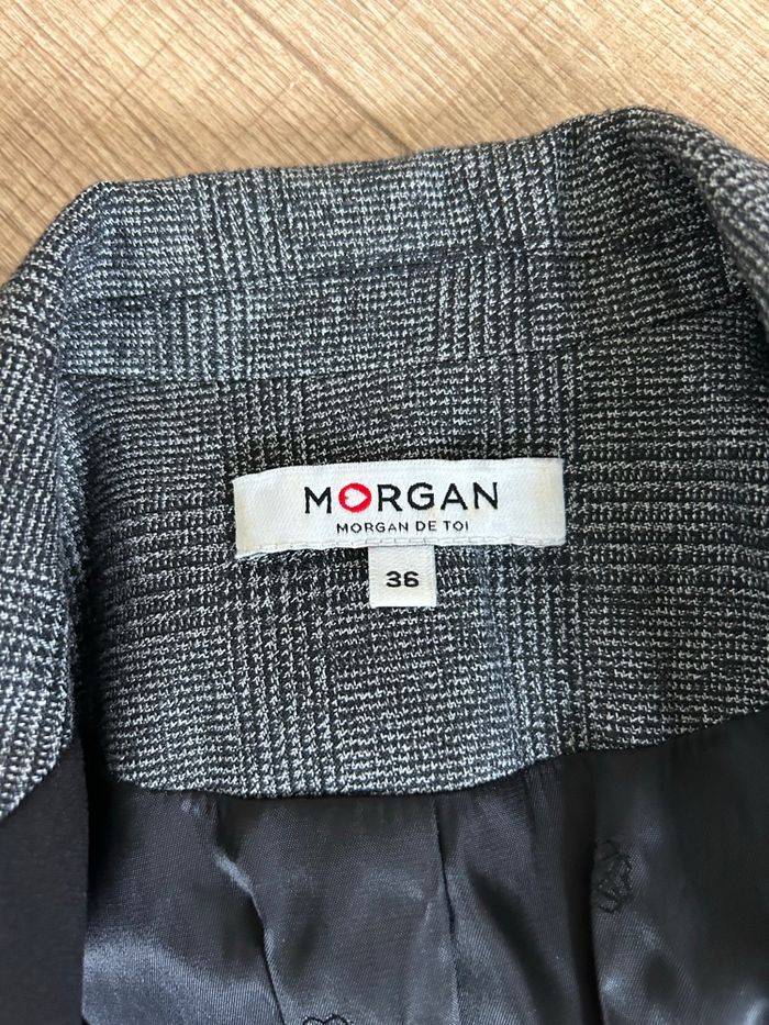 Blazer gris et noir Morgan taille 36 jamais porté - photo numéro 10