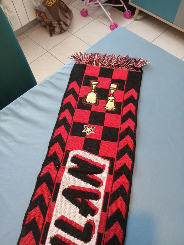 Écharpe foot milan ac Italie italia - photo numéro 4