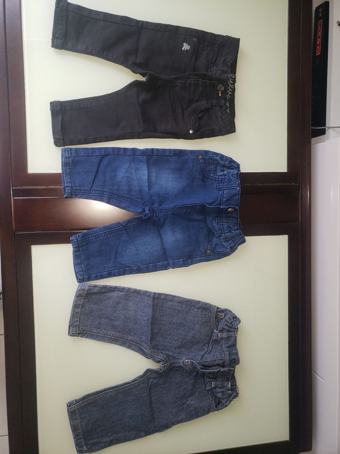 Lot de 3 jeans 12 mois