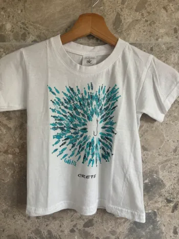 T shirt blanc Crête