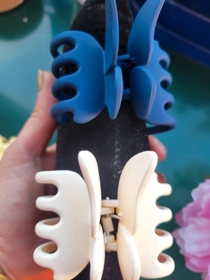 Pinces papillons 🦋 lot de 2 pinces - photo numéro 6