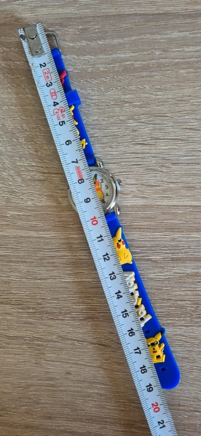 Montre enfant Pokémon avec bracelet fantaisie bleu - photo numéro 7