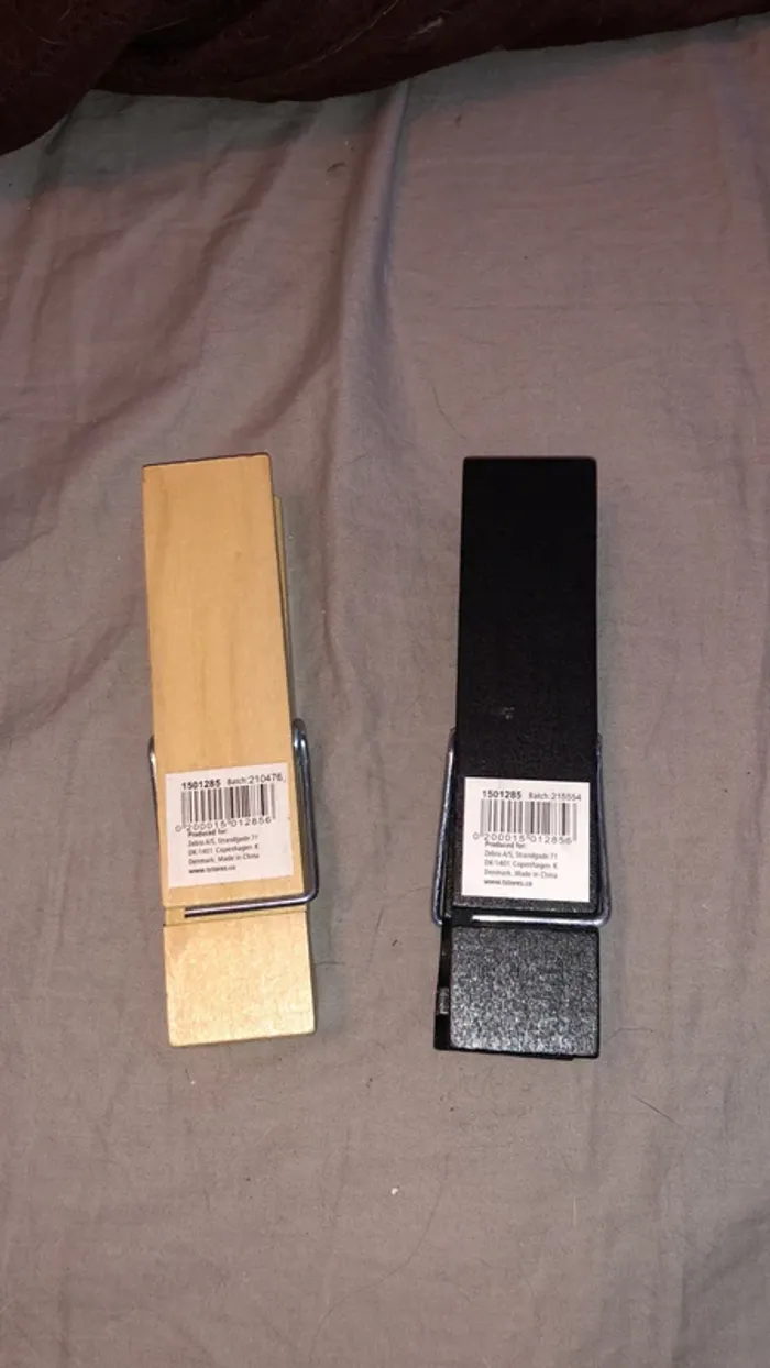 Lot de 2 grande épingle en bois - photo numéro 3