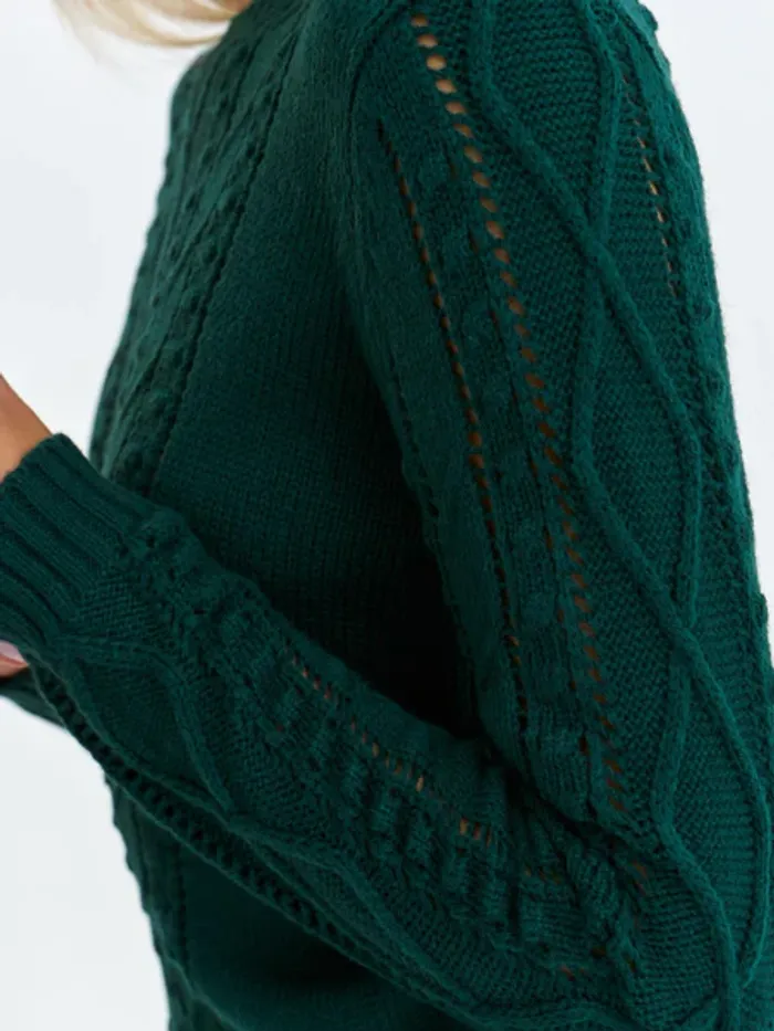 Pull Top Secret vert femme Taille XS Neuf - photo numéro 6