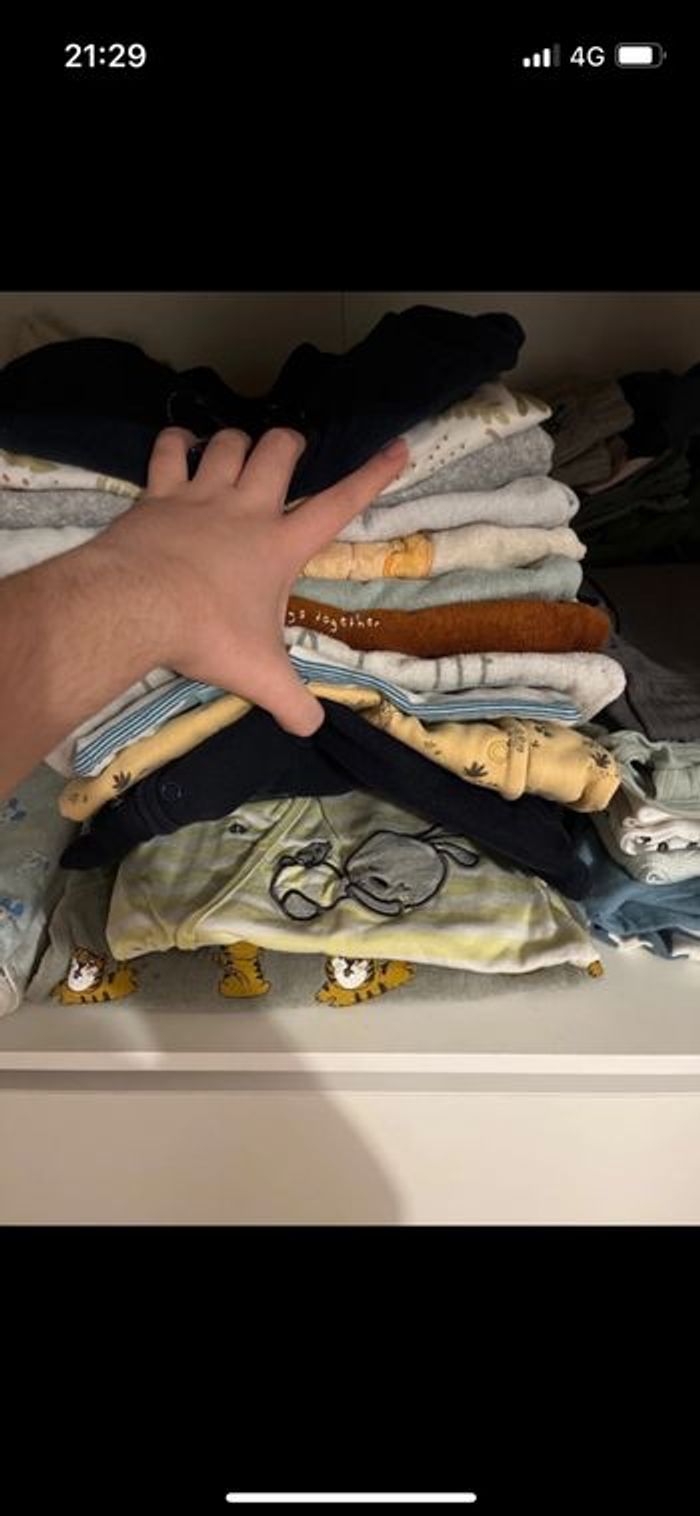 Lot 13 pyjamas 9 mois - photo numéro 9