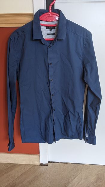 Chemise bleue marine Jules