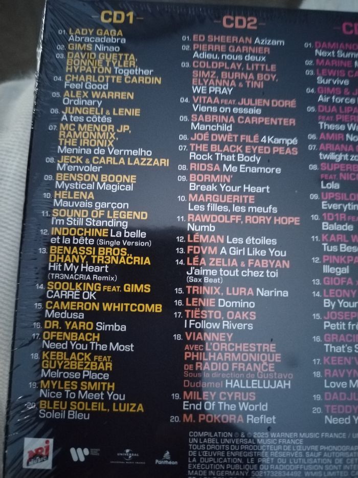 Coffret 4 CD neuf - photo numéro 3