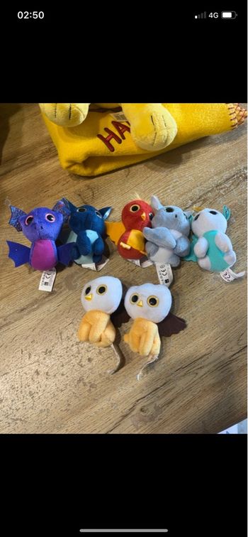 Lot petites peluches ty