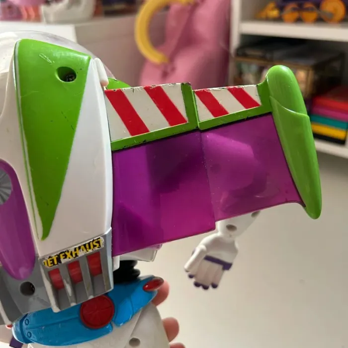 Buzz l'éclair français ceinture lumineuse toy story vintage - photo numéro 14