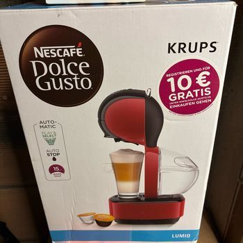 Dolce gusto rouge