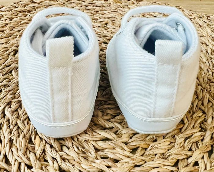 Baskets bébé montantes en toile Kiabi - photo numéro 4