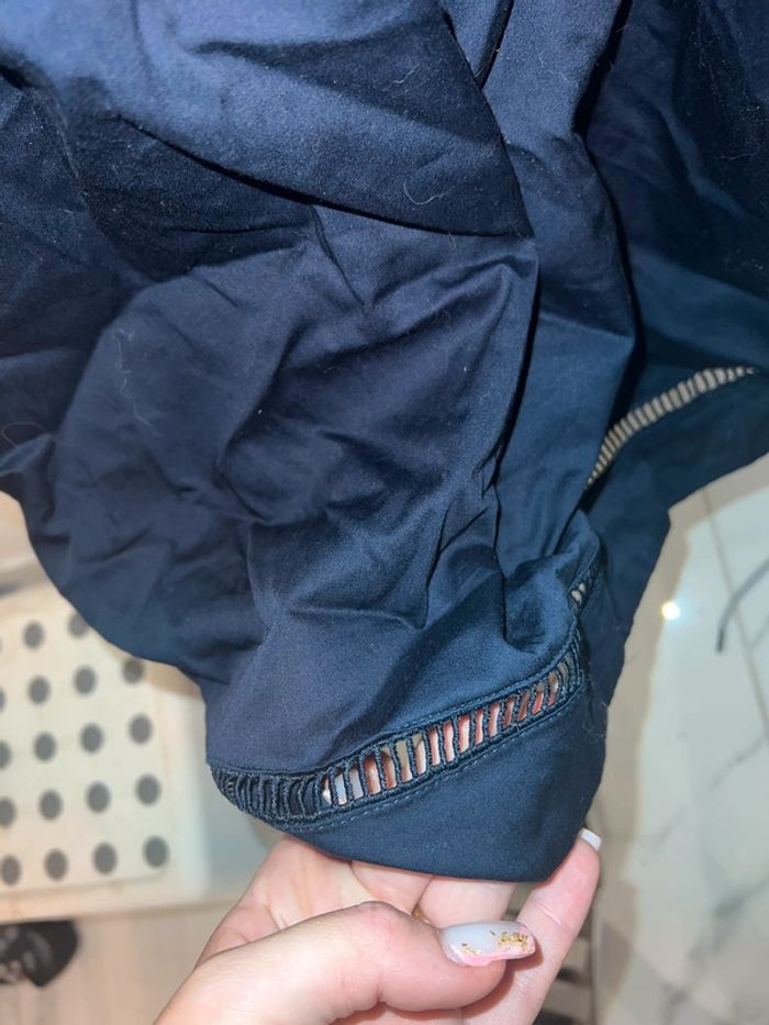 Robe ete promod taille 34 bleu marine dos nu cérémonie habillée ete col - photo numéro 6