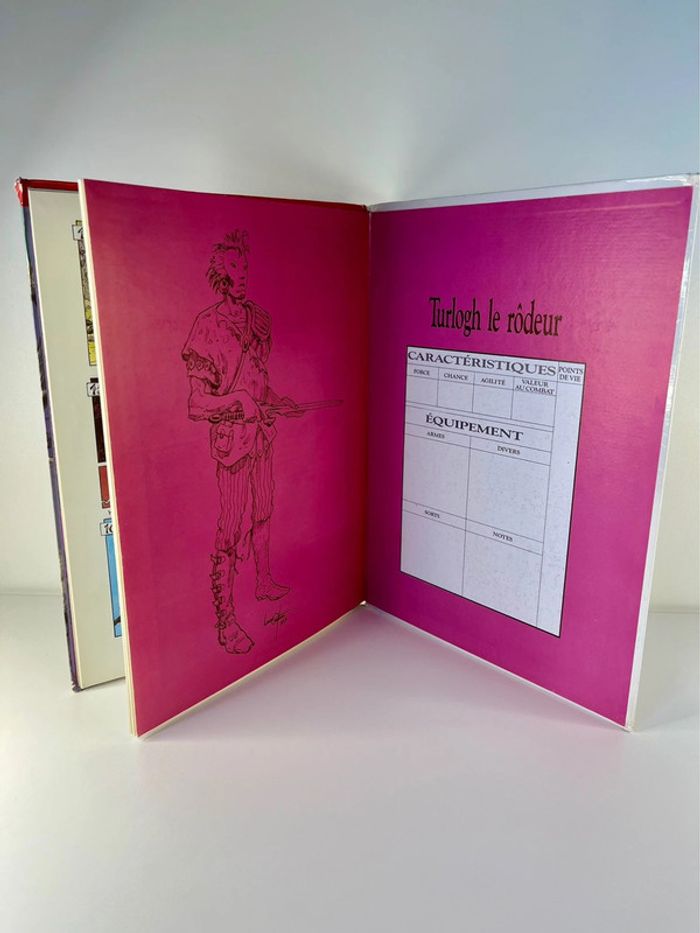 Rare BD interactive vintage : Turlogh le rôdeur - La sphère du Nécromant - photo numéro 15