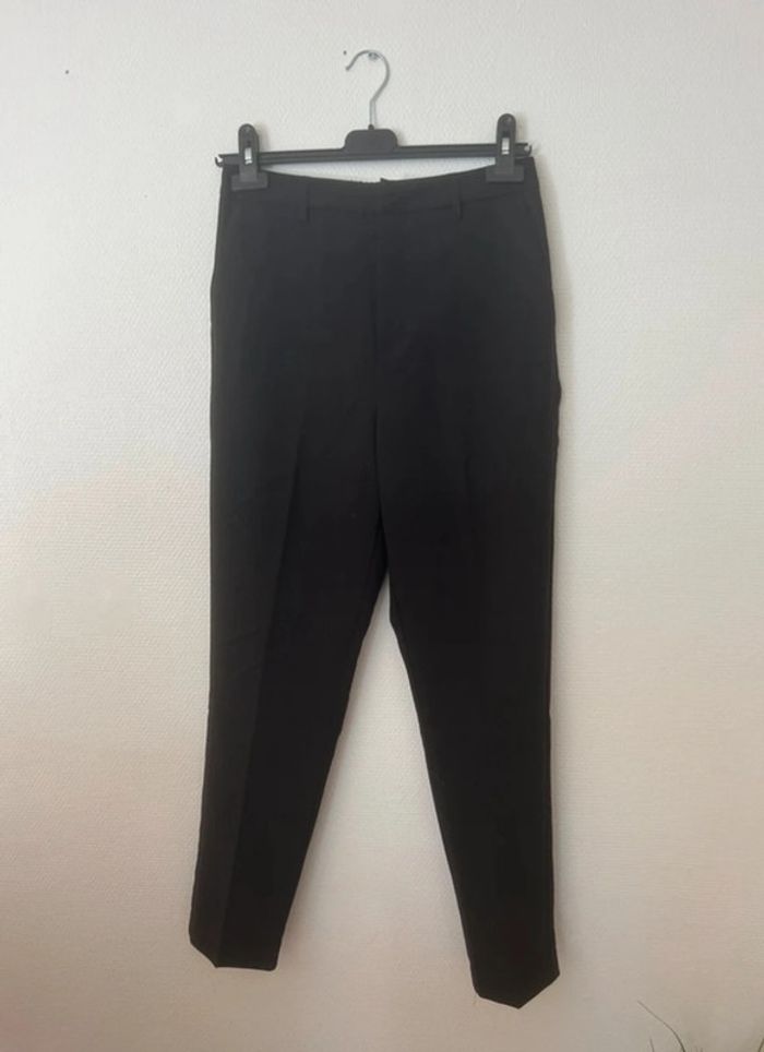 Pantalon à pinces noir